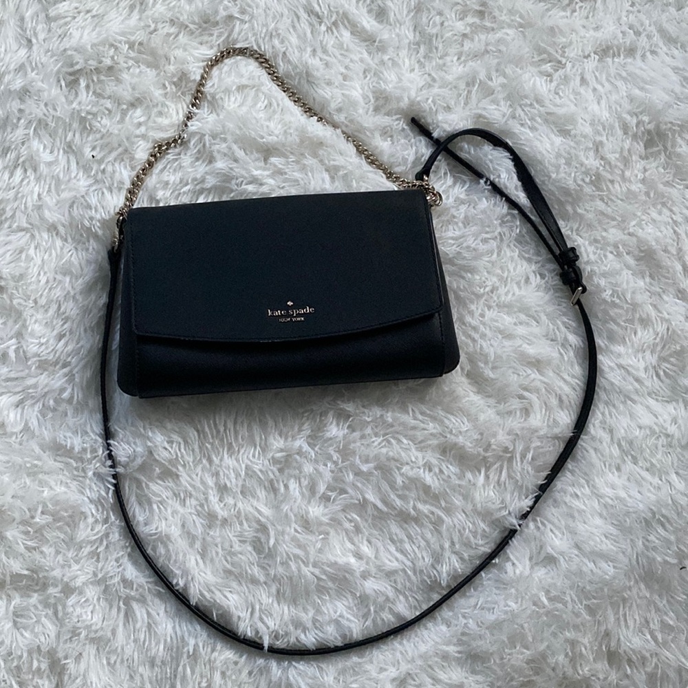 Black Kate Spade cross body